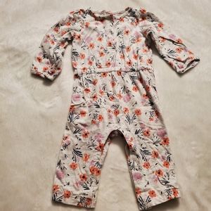 9 month just one you floral romper